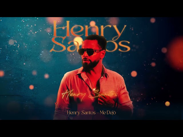 Henry Santos - Me Dejó  (Visualizer Oficial) | 2.5