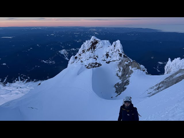 Mt Hood Summit climb (Pearly Gates) 11/30/24