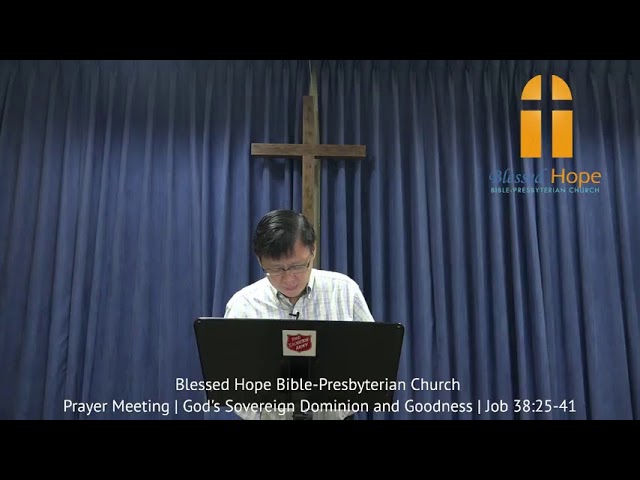 Blessed Hope Bible-Presbyterian Church Live Stream