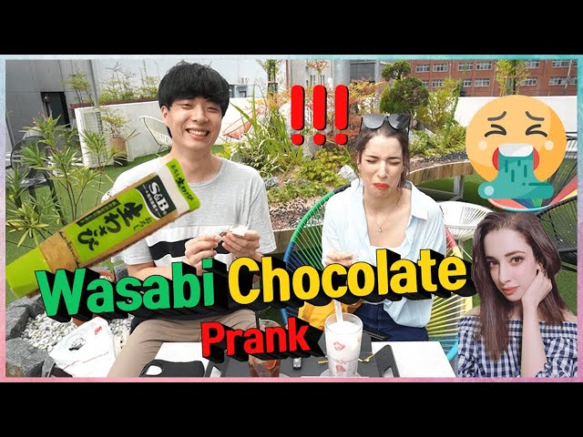 Wasabi Chocolate Prank