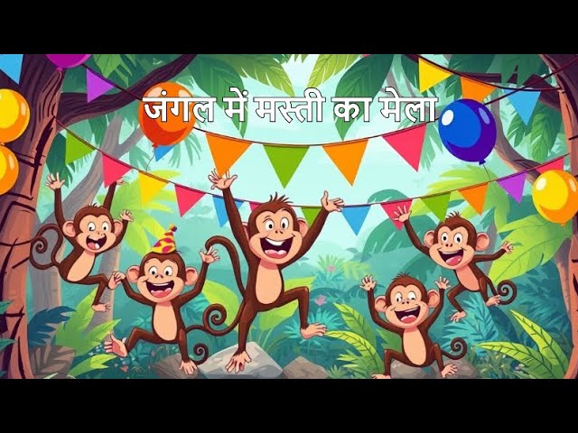 जंगल में मस्ती का मेला | HINDI KAHANIYA | NEW MORAL STORIES | HINDI KAHANI | STORYTELLING