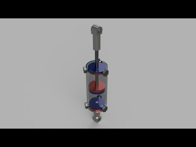 Magnetic Air Shock Spring Suspension