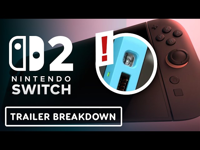 30 Details From the Nintendo Switch 2 Trailer