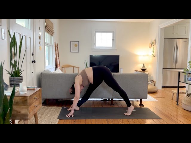 38 Minute #hips & Hammies Focused Vinyasa Yoga Practice - Prenatal Friendly