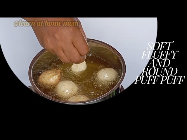 Three ways to scoop puff puff/How to make and scoop puff puff