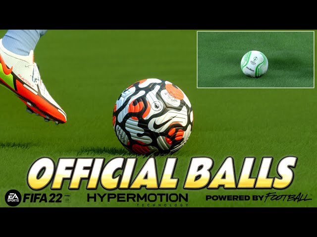 FIFA 22 | OFFICIALS BALLS - Todos los Balones Oficiales