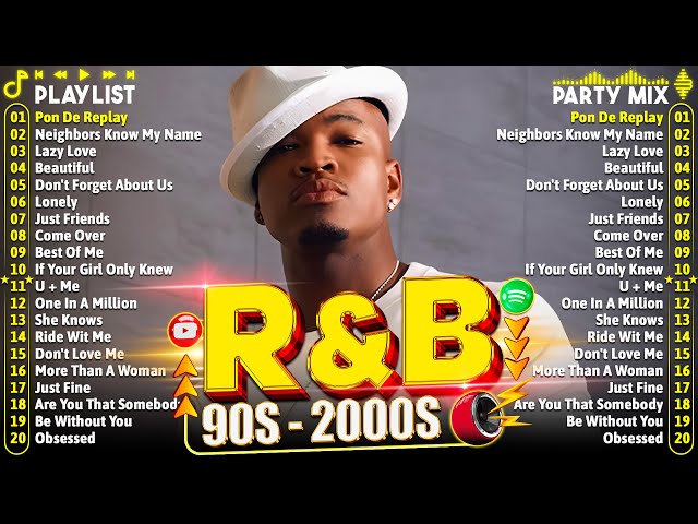 Best of Old School 90's 2000's Rnb Music Hits 🎵 Ne Yo, Usher, Akon, Rihanna, Nelly, Mariah Carey