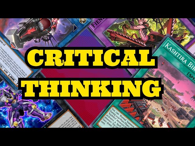 YU-GI-OH! CRITICAL THINKING | TECHNICAL PLAY