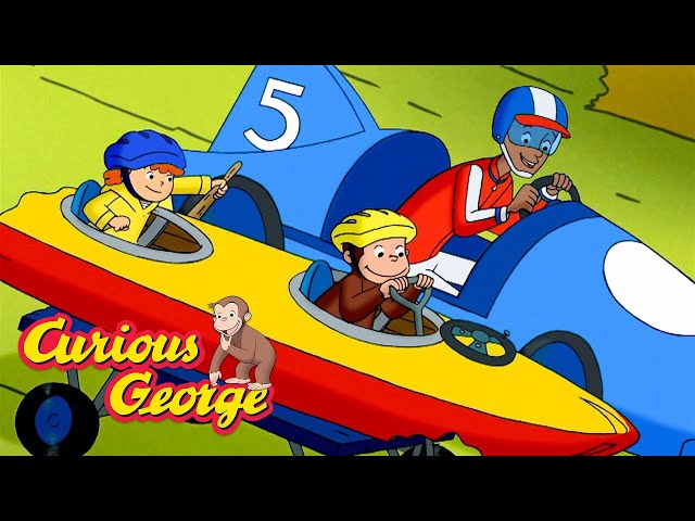 The Crazy Go-Kart Race - Full Episode  🐵 Curious George 🐵 Kids Cartoon 🐵 Kids Movies