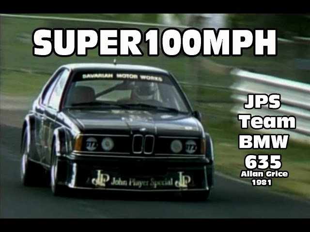 1981 ALLAN GRICE JPS 635 BMW Sandown