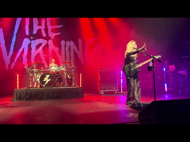 Escapism by The Warning live at Danforth Music Hall, Toronto October 30, 2024