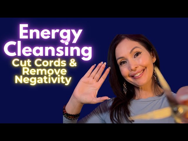 ASMR Reiki | Energy Pulling + Cord Cutting for Negative Energy Removal & Emotional Release