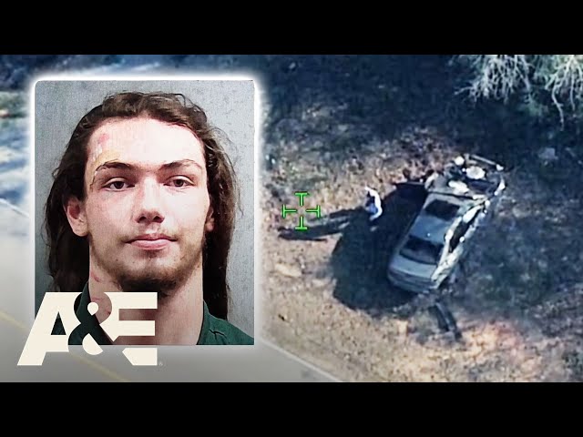 "I Wasn't Thinking" - Suspect Hits 100+ MPH, Car Flips After Police Ram | Fugitives Caught on Tape