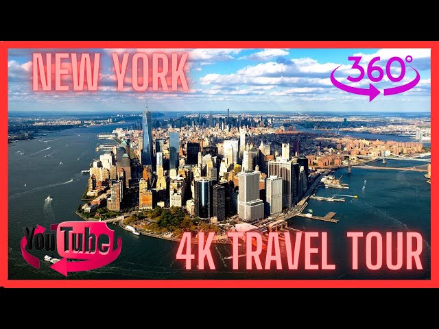 🗽🌆🌃 New York 🇺🇸 is the Capital of the World. 360 video travel tour 4K VR