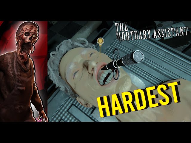 THE MORTUARY ASSISTANT ON THE HARDEST DIFFICULTY PHASMO LATER #mortuaryassistant  #livestream