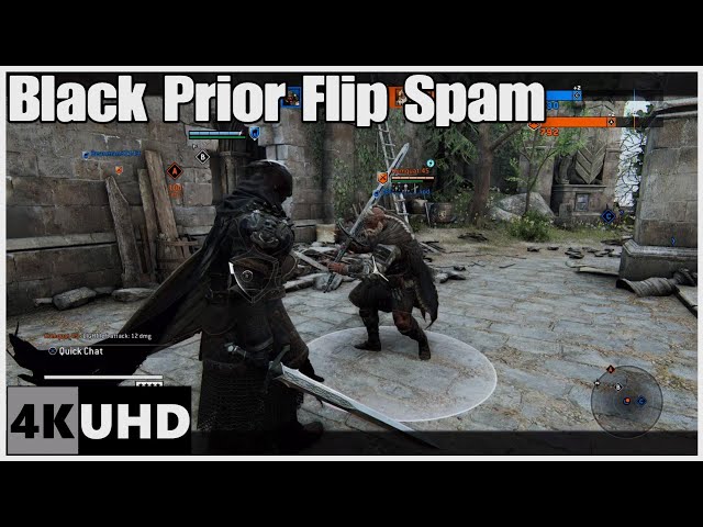 Black Prior Flips Are The Best - For Honor 282 #forhonor