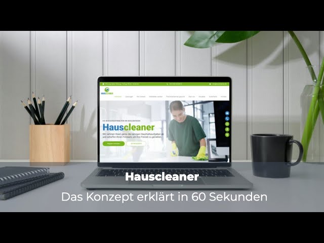 HAUSCLEANER: Franchise in 60 Sek. erklärt! Reinigungsfirma gründen leicht gemacht!