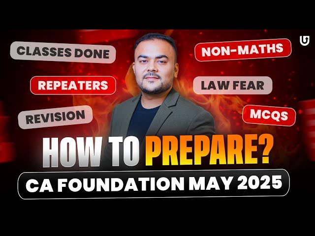 100 days Self Planning for CA Foundation May 2025 | CA Foundation May2025 | CA Pranav Popat