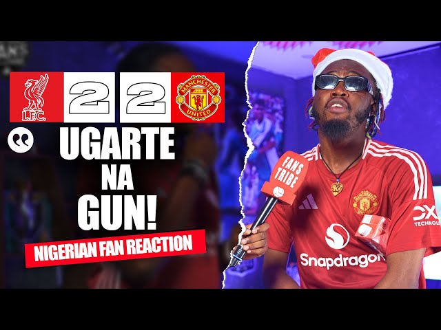 LIVERPOOL 2-2 MANCHESTER UNITED (Kurotams-NIGERIAN FAN REACTION) - Premier League 2024 -2025