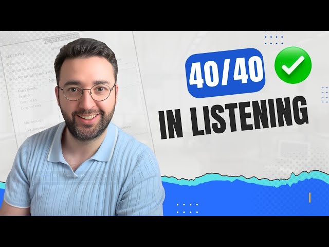 How to Pass IELTS Listening Test - 100% WORKS