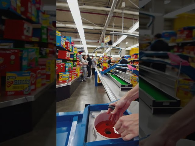 😱 I Turned a CHECKOUT LINE into a MINI GOLF COURSE! 😱 🛒⛳