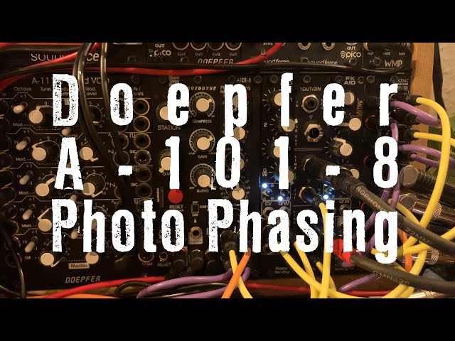 Doepfer A-101-8 Photo Phasing - Sound Demo (No Talking)