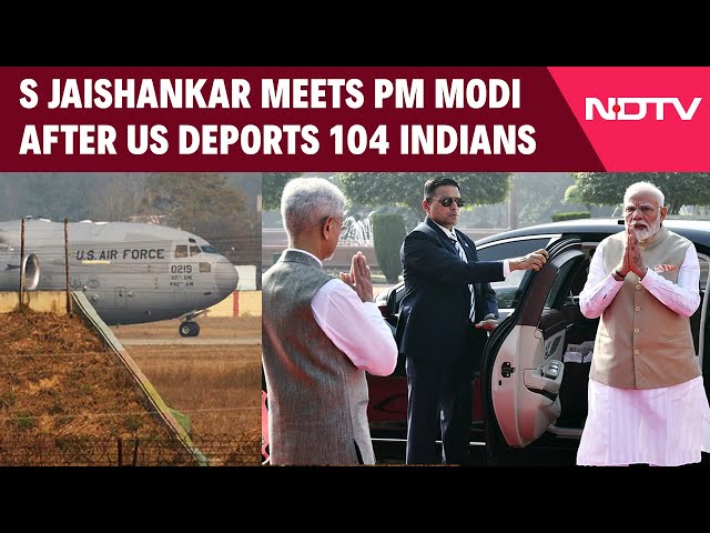 Mass Deportation | S Jaishankar Meets PM Modi Amid Deportation Of Indians Who Entered US Illegally