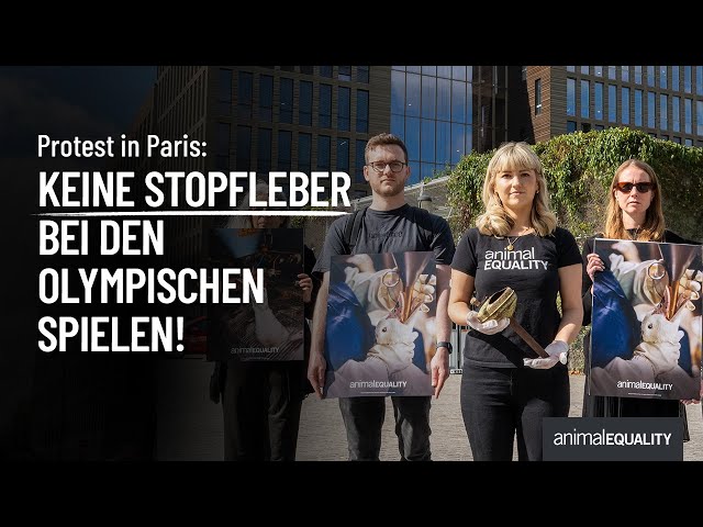 Protest in Paris: Keine Stopfleber bei den Olympischen Spielen