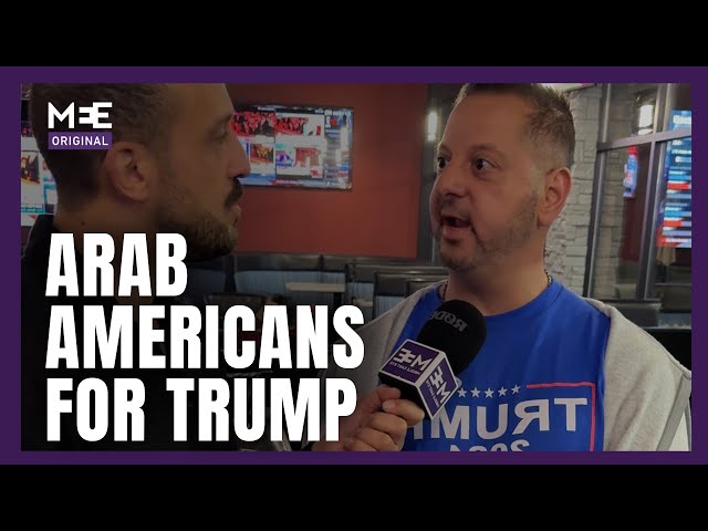 Arab Americans celebrate Trump victory in Michigan shisha lounge