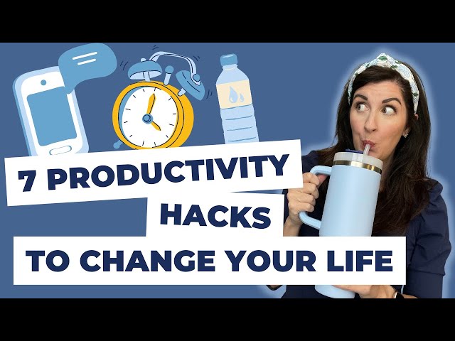 7 Simple Productivity Hacks That Could Change Everything