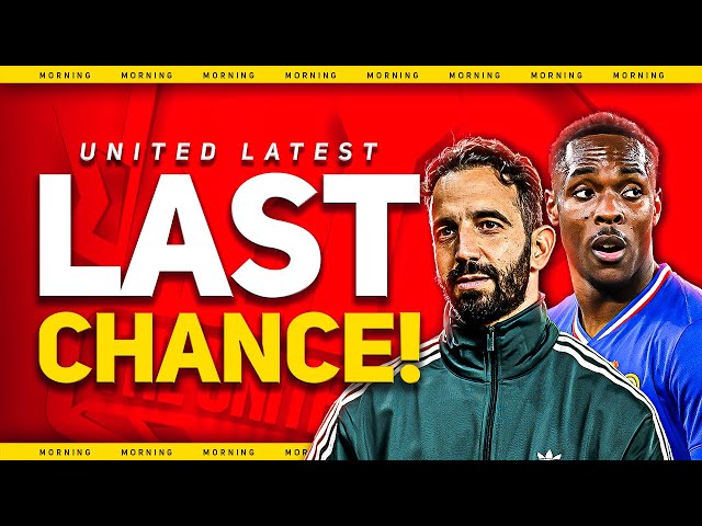 Amorim's TRANSFER Deadline Day! Tel DEAL Back On? Man Utd Transfer News