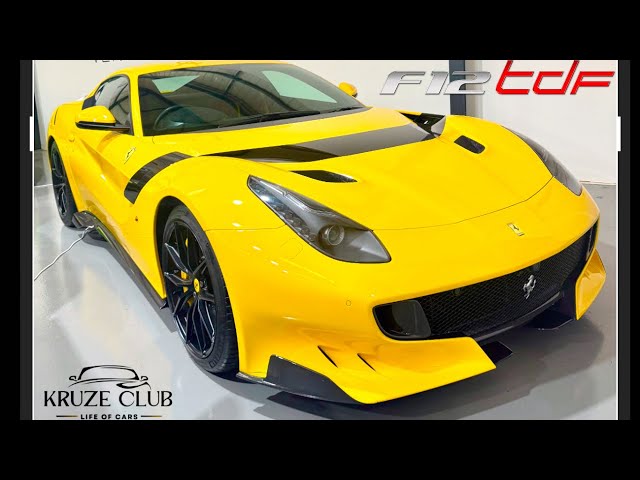 Ferrari F12 TDF Review // a beauty and a beast!