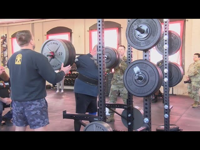 Lifting spirits and weights at Rock Island Arsenal