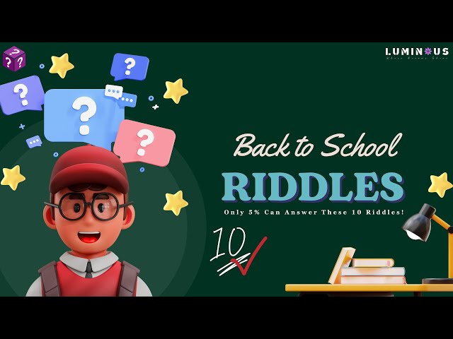 "10 Riddles That Will Trick Your Brain! 🤯 Can You Solve Them?"