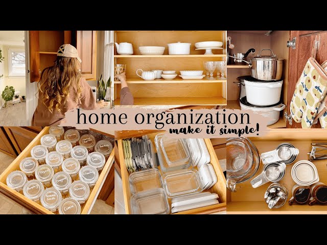 🏠Simple Home Organization Ideas🏠 Declutter and Clean With Me Motivation