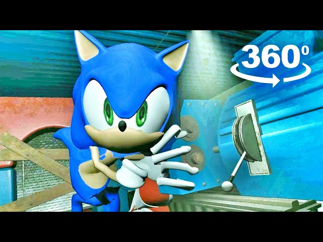 [360 Video] Poppy Playtime Chapter 3: SONIC HEDGEHOG