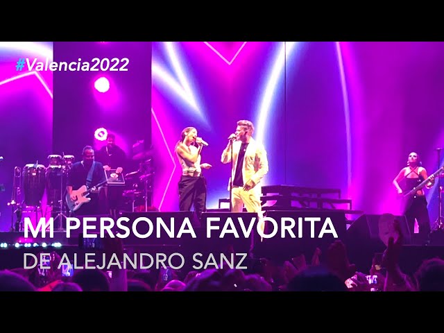 Alejandro Sanz - Mi persona favorita #LaGira2022 #Valencia