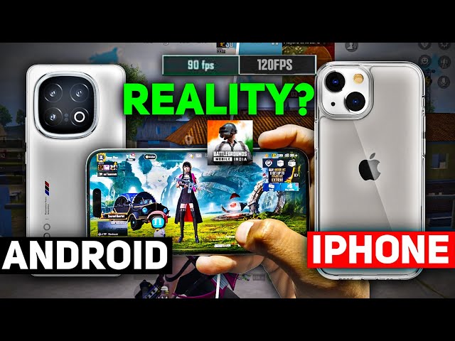 iPhone vs Android for BGMI/PUBG in 2025 ⚡ 120 FPS Battle! Which is Better?