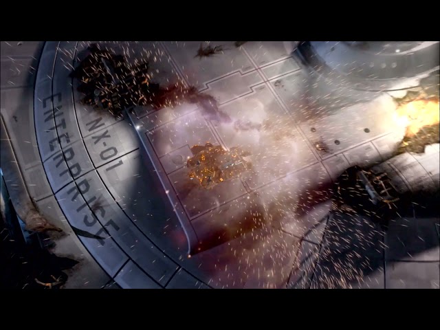 Enterprise NX-01 gets absolutely trashed by Xindi