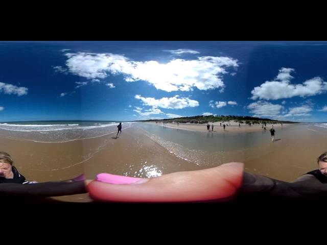 360 VRlog of D-Day Beaches in Normandy, France