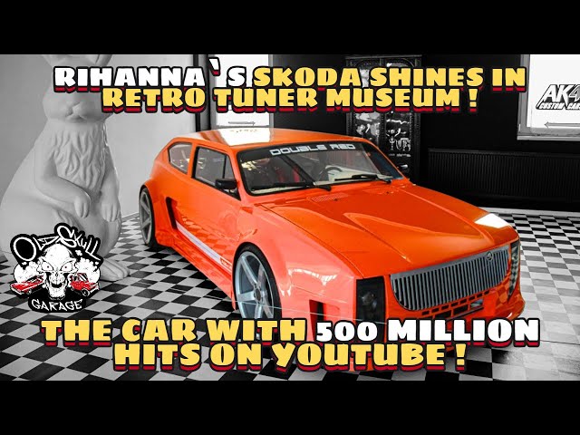 Exploring Double Red Museum Iconic Retro Tuner Cars Famous Skoda King Rabbit Rihanna Shut up & Drive