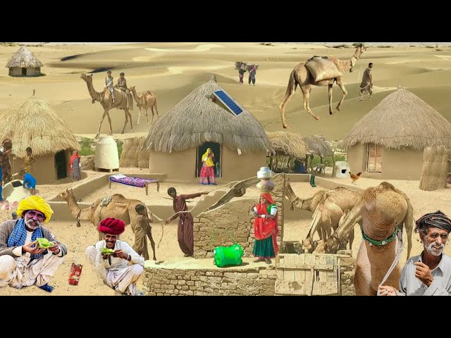 Very Natural Unique Punjab Desert Village Life |Desert People Daily Routine On Border|