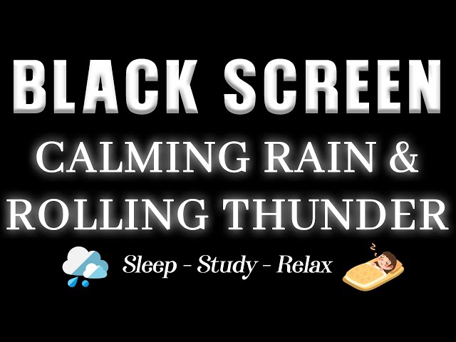 Soothing Sleep Music BLACK SCREEN ｜ Sleep and Relaxation ｜ Dark Screen Soft Relaxing Music