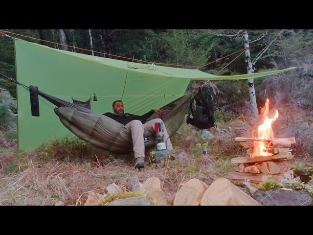 WINTER HAMMOCK CAMPING