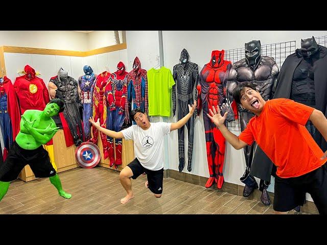 Dressing Up Superhero Costumes Collection - GreenHero vs