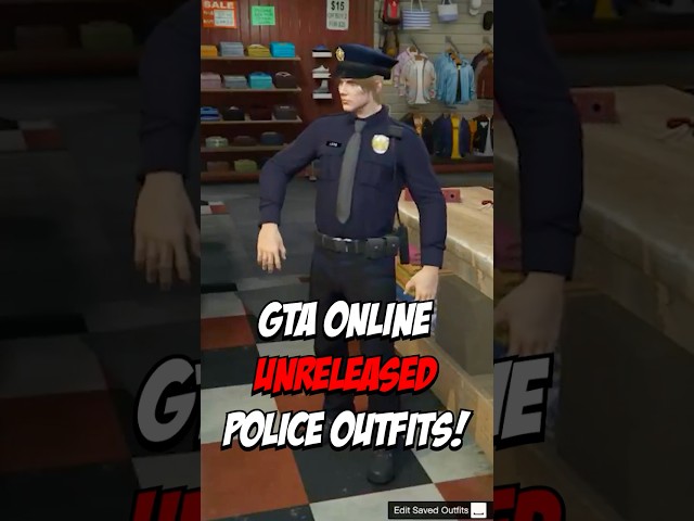 GTA 5 ONLINE ALL UNRELEASED POLICE / COP OUTFITS! 👮‍♂️ #gta5  #gtaonline #gta5glitches #gta5outfits