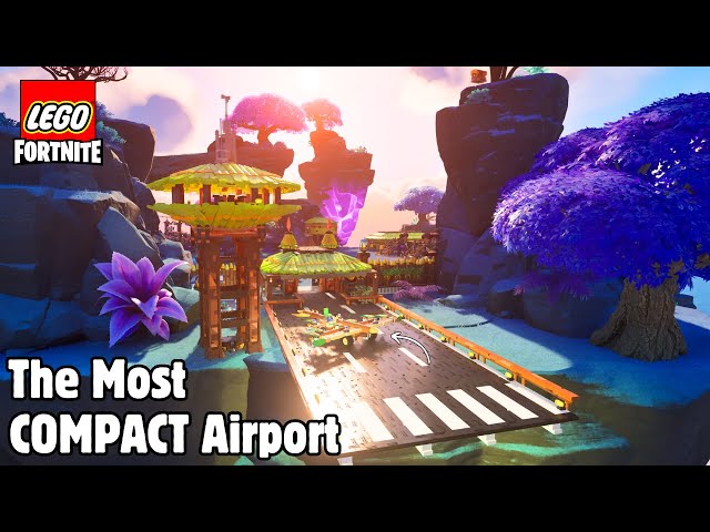 The Only COMPACT Airplane Workshop You Need in Lego Fortnite