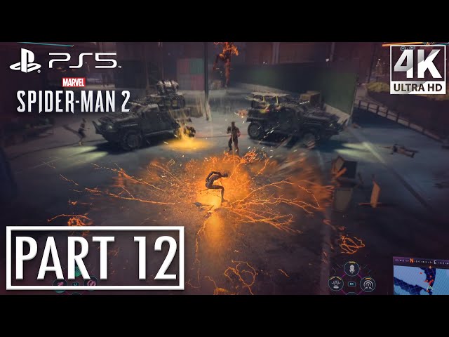 PS5 SPIDER-MAN 2 Gameplay Walkthrough Part 12 FULL GAME (4K 60FPS HDR Ray Tracing) - No Commentary