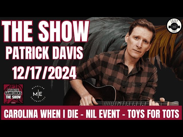 Show Tunes: Patrick Davis | Toys For Tots | NIL concert with Darius Rucker | New Album