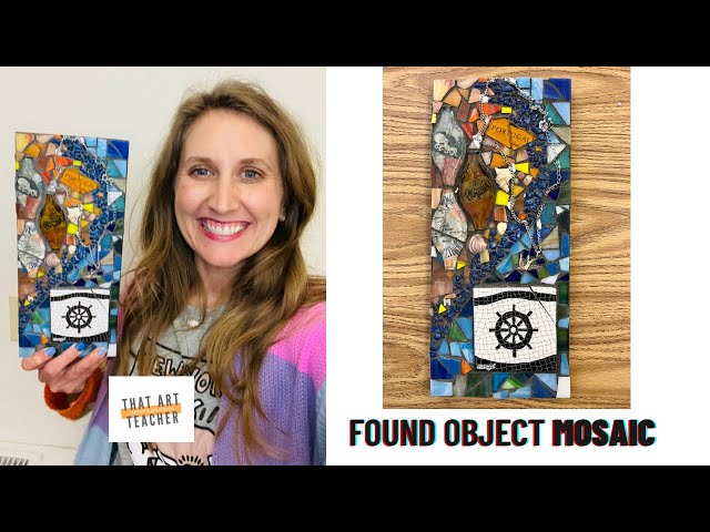 Found Object Mosaics | Mosaic Sculpture Techniques